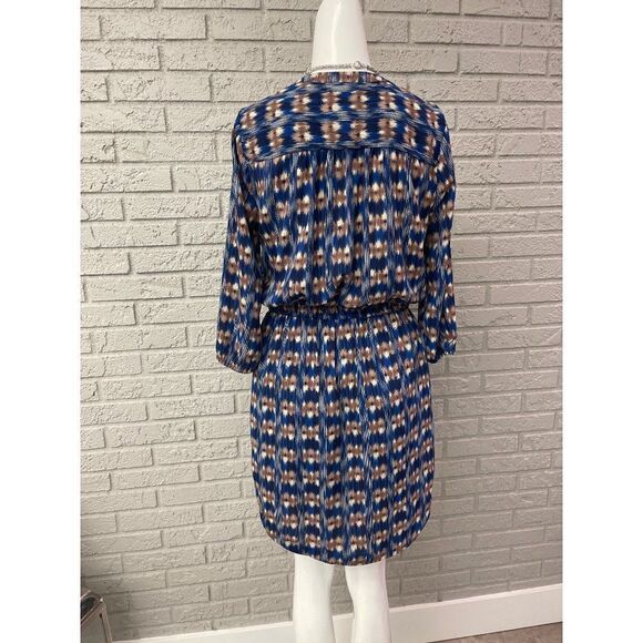 Skies Are Blue Multicolored Long Sleeve Shift Dress Size XS NWT - Picture 5 of 14